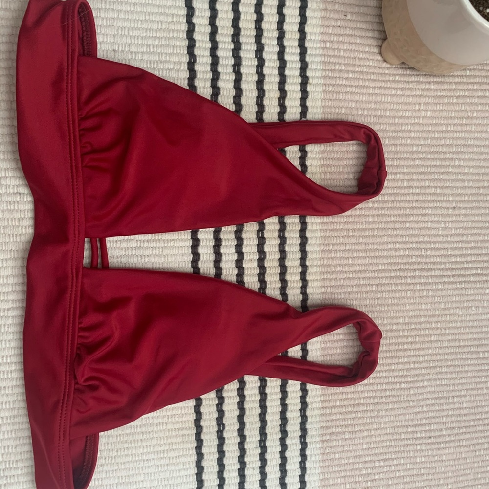 Red Bikini Top